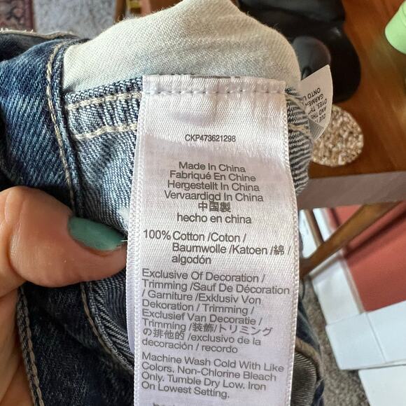 Madewell Baggy Straight Jeans Ensenada Wash SZ 23 - Picture 6 of 6